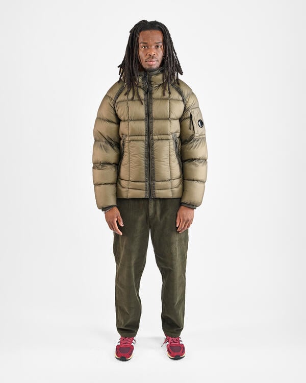 C.P. Company D.D. Shell Hooded Down Jacket | 19CMOW702A110416A-356